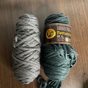 bundle of Lion Brand Fettuccini Yarm